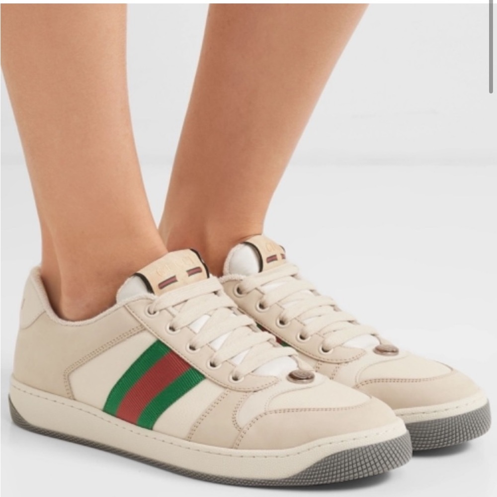 Gucci sneakers - Gucci screener web GG sneaker Women’s Size 38.5